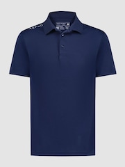 Reflo Blue Bohai Short Sleeve Polo Shirt - Image 5 of 5