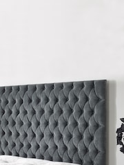 Aspire Furniture Grey Headboard - Image 1 of 2