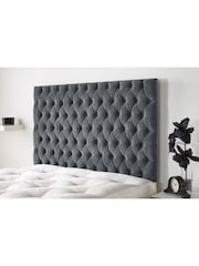 Aspire Furniture Grey Headboard - Image 2 of 2