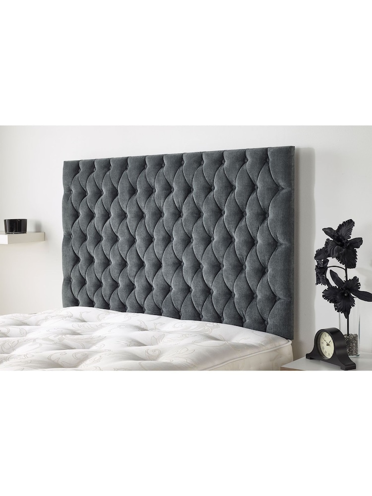 Aspire Furniture Grey Headboard - Image 2 of 2