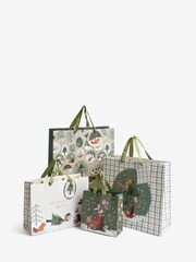 Forest Friends Christmas 4 Pack Gift Bags - Image 2 of 2