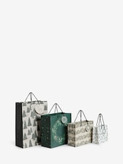 Evergreen Christmas 4 Pack Gift Bags - Image 2 of 2