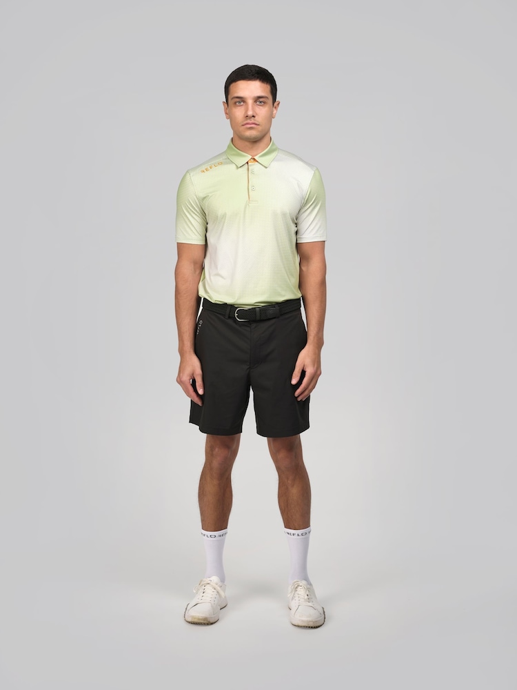 Reflo Green Tagus Short Sleeve Polo Shirt - Image 1 of 6 Reflo Green Tagus Short Sleeve Polo Shirt - Image 1 of 6