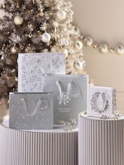 Silver Berries Christmas 4 Pack Gift Bags - Image 1 of 2