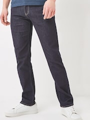 Rinçant denim - Emporio Armani J45 Jean coupe droite - Image 1 of 4