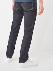 Rinçant denim - Emporio Armani J45 Jean coupe droite - Image 2 of 4