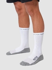Reflo White Lanao Crew Socks - Image 1 of 4