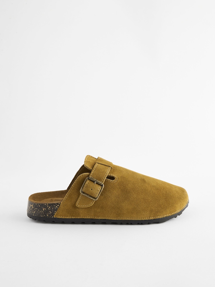 Tan Brown EDIT Suede Mules - Image 3 of 6