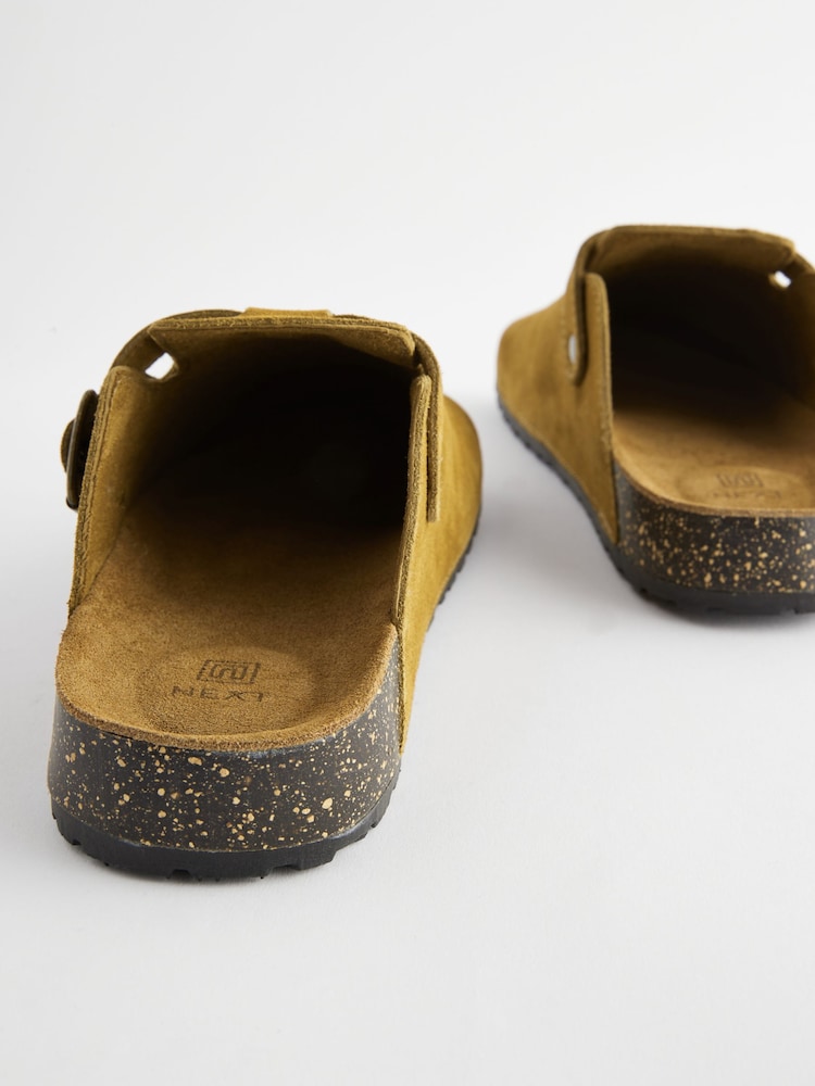 Tan Brown EDIT Suede Mules - Image 5 of 6