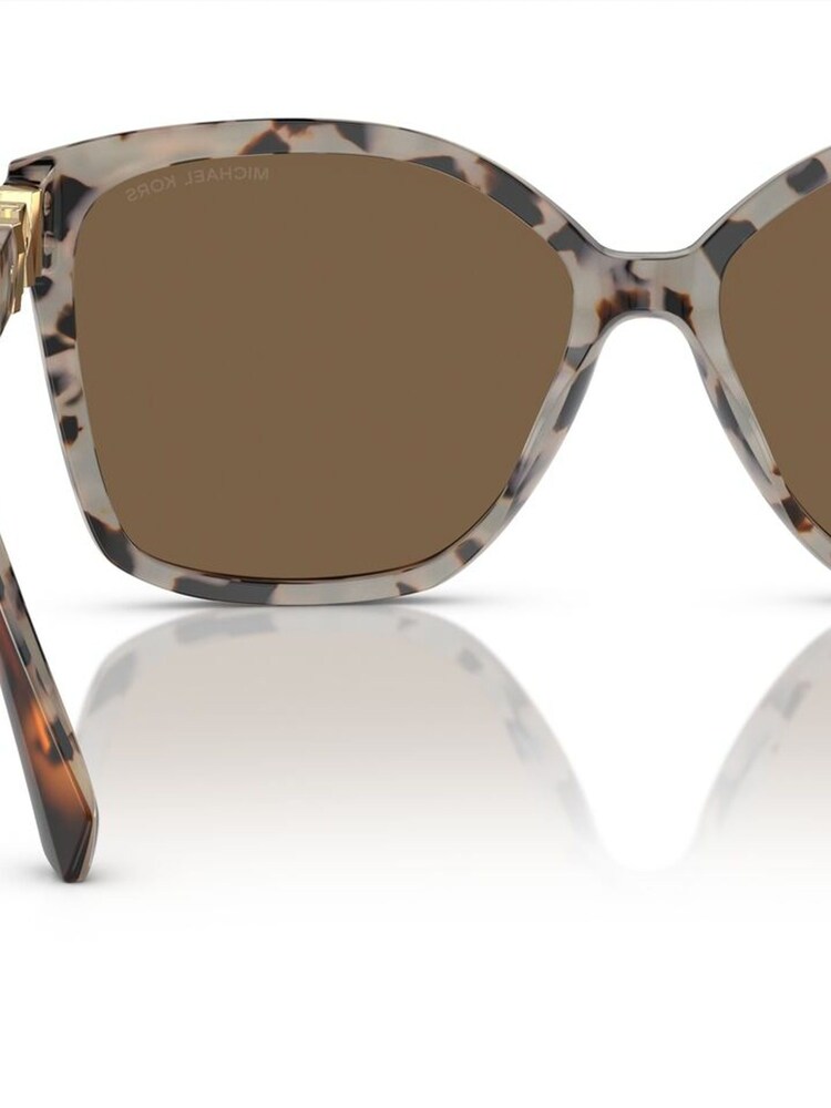 Michael Kors Brown Malia Acetate Sunglasses - Image 5 of 5