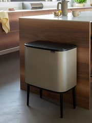 Brabantia Cream Bo 11 Plus 23L Touch Bin - Image 1 of 6