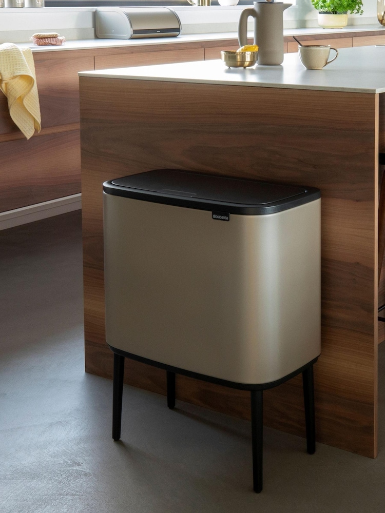 Brabantia Cream Bo 11 Plus 23L Touch Bin - Image 1 of 6