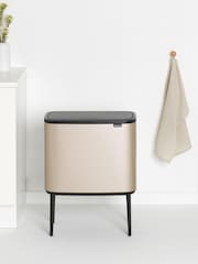 Brabantia Cream Bo 11 Plus 23L Touch Bin - Image 2 of 6