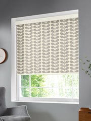 Orla Kiely Grey Scribble Stem Made To Measure Roller Blind - Image 2 of 3