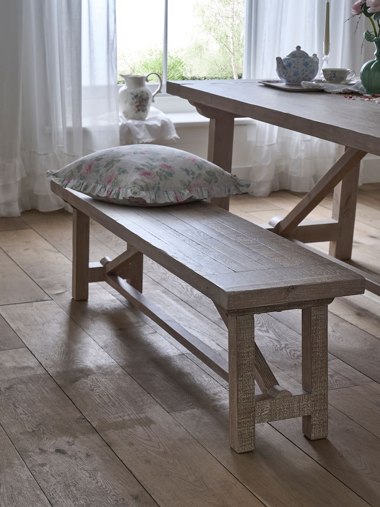 Shabby Chic by Rachel Ashwell® Reclaimed Pine Loretta Bench - Image 1 of 7