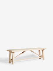 Shabby Chic by Rachel Ashwell® Reclaimed Pine Loretta Bench - Image 4 of 7