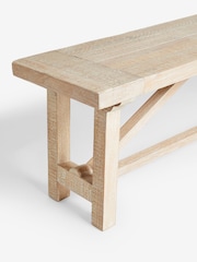 Shabby Chic by Rachel Ashwell® Reclaimed Pine Loretta Bench - Image 6 of 7