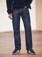 Levi's® Marlon Dark Navy Blue Denim 501® Original Jeans - Image 1 of 1