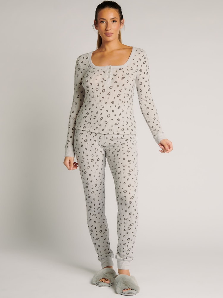 Boux Avenue Star & Moon Top And Legging Pyjama Set - Image 1 of 4