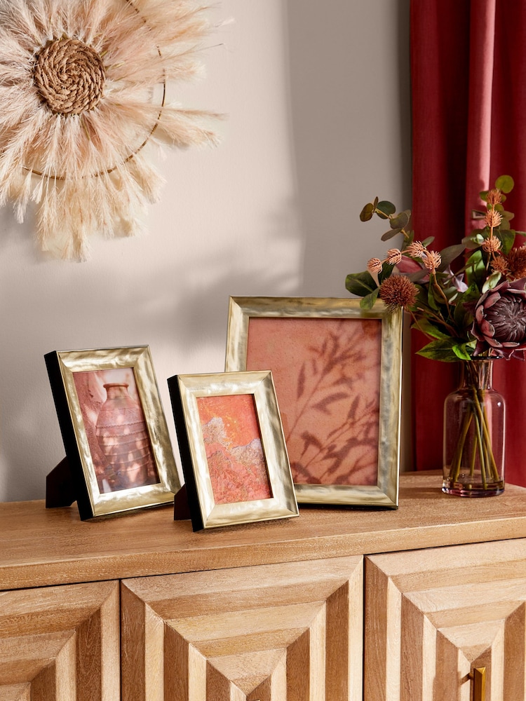 Gold Textured Frame - Image 2 of 5