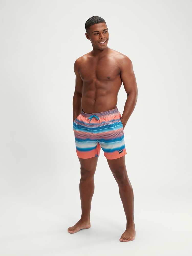 Speedo Orange Mens Leisure 16" Watershorts - Image 2 of 9
