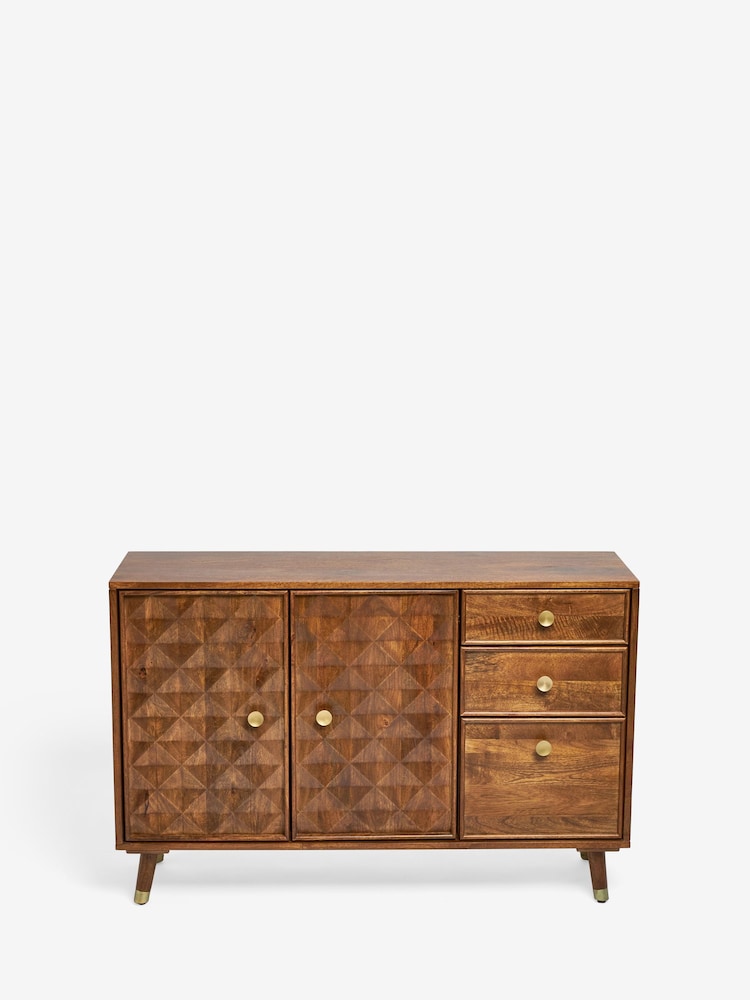 Dark Lloyd Mango Wood Slim Sideboard - Image 10 of 10