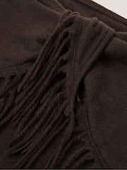 Monsoon Brown Beatrice Knit Triangle Scarf - Image 2 of 2
