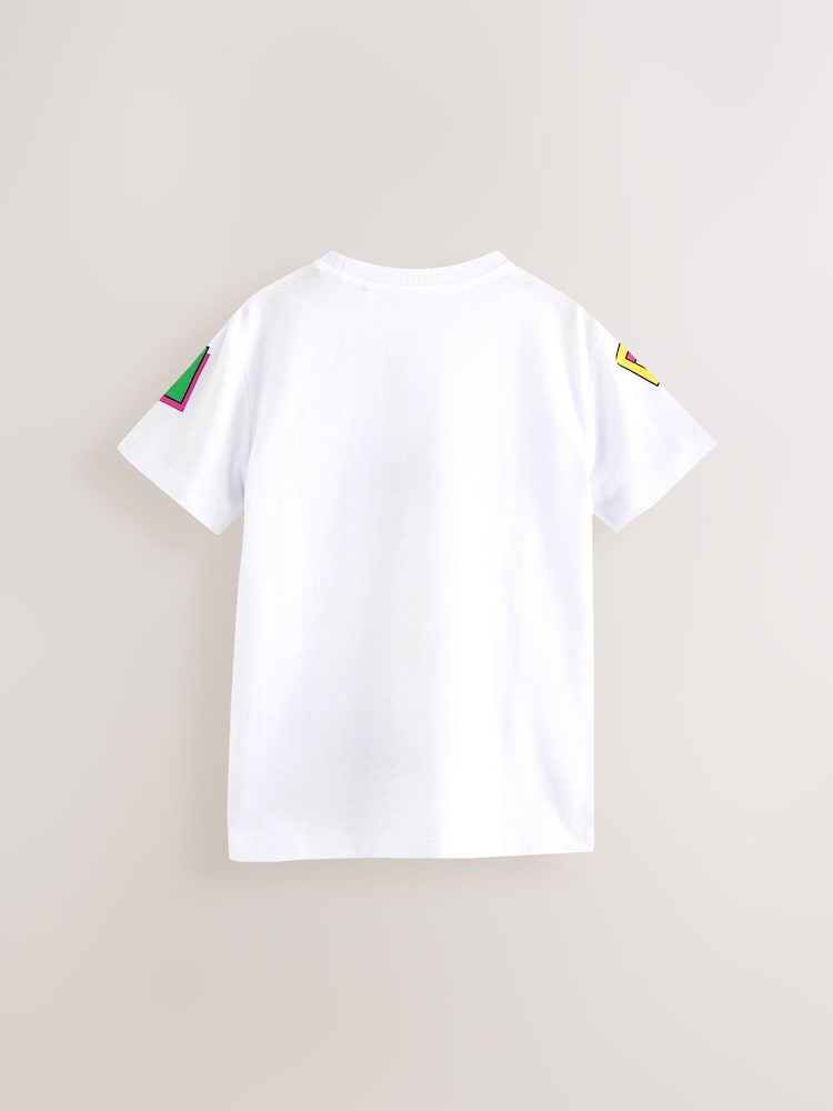 White 100% Cotton Licensed Minecraft T-Shirt (3-16yrs) - Image 2 of 3