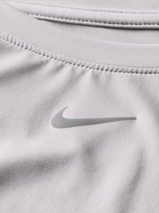 Nike Cool Grey One Classic Dri-FIT Short Sleeve Top - Image 6 of 7