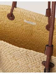 Monsoon Natural Callie Thorpe x Straw Tote Bag - Image 4 of 5