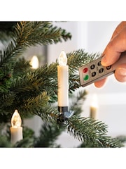 Lights4fun Cream 20 Ivory Christmas Tree Candle Lights - Image 2 of 3