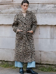 Albaray Brown Animal Coat - Image 1 of 7
