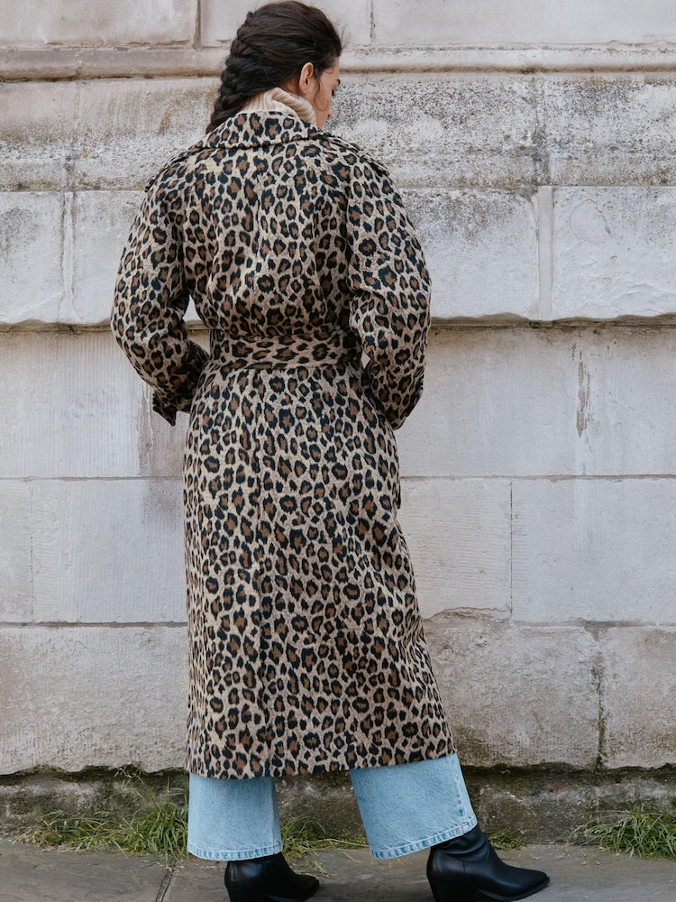 Albaray Brown Animal Coat - Image 2 of 7