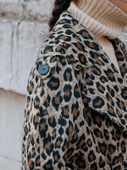 Albaray Brown Animal Coat - Image 5 of 7
