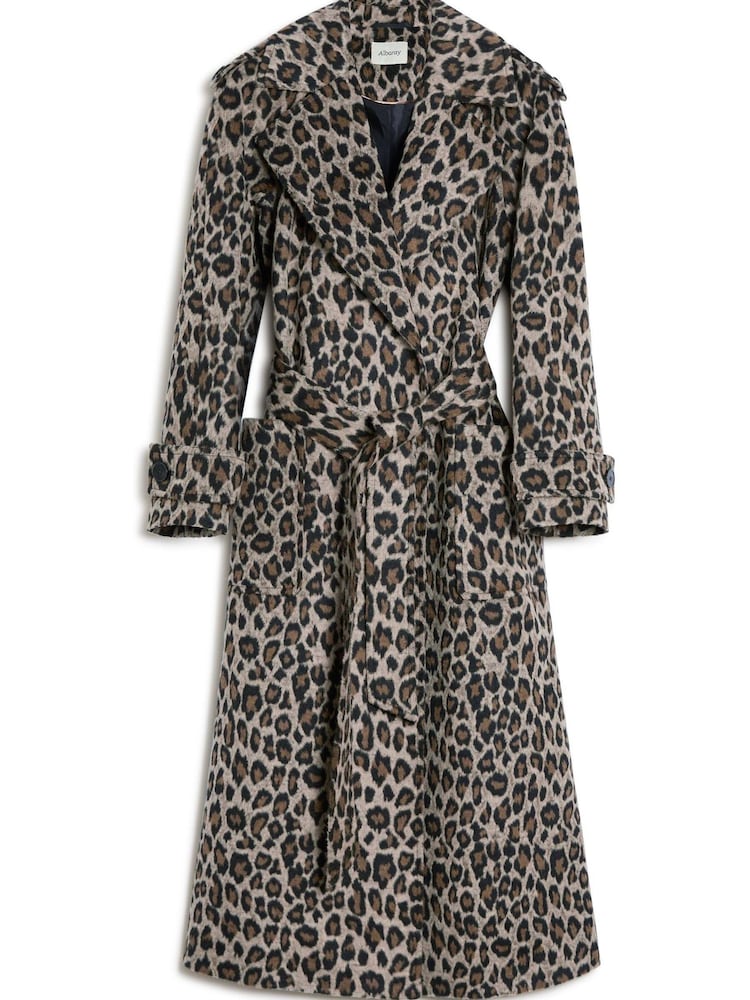Albaray Brown Animal Coat - Image 7 of 7
