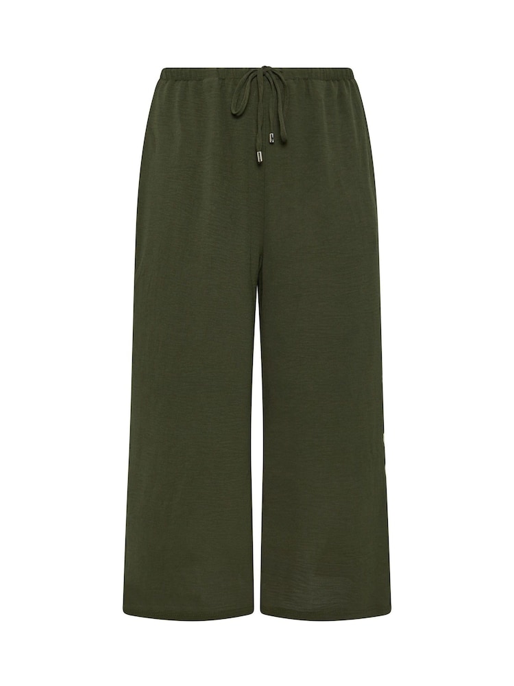 Evans Green Wide Leg Trouser - Image 5 of 5