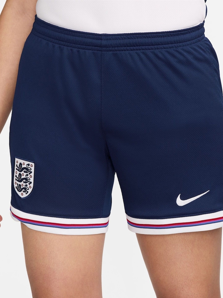 Nike Blue England Stadium Home Football Shorts - Image 2 of 7