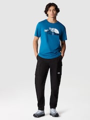 The North Face Mens Mountain Line kratek rokav; s kratkimi rokavi 100% bombažna majica - Slika 3 iz 5