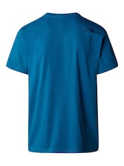 The North Face Mens Mountain Line kratek rokav; s kratkimi rokavi 100% bombažna majica - Slika 5 iz 5