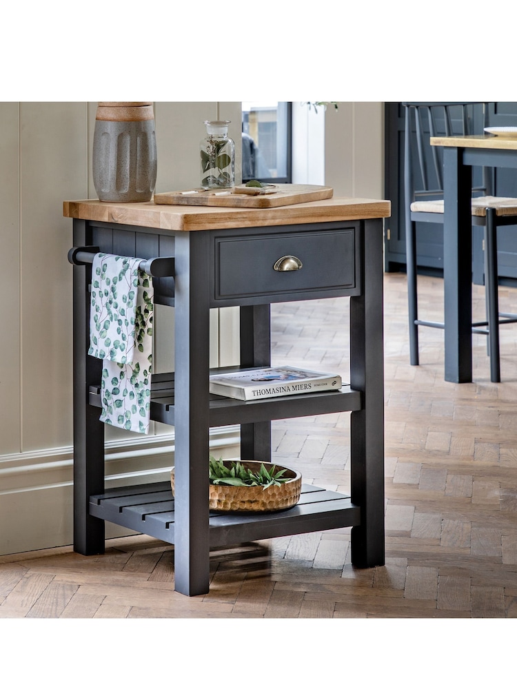 Gallery Home Meteor Navy Leroy Butchers Block - Image 1 of 8