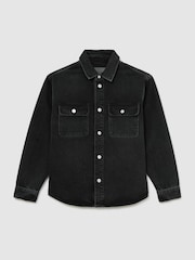 Reiss Dylan Twin-Pocket Denim Jacket - Slika 2 od 7