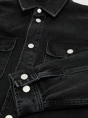 Reiss Dylan Twin-Pocket Denim Jacket - Slika 7 od 7