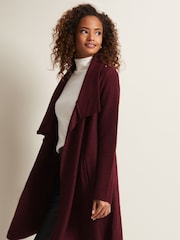 Phase Eight Red Knit Bellona Coat - Image 6 of 6