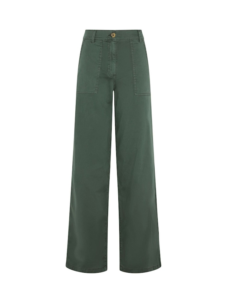 Зеленый - Широкие брюки карго Long Tall Sally - Изображение 1 2
