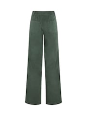 Long Tall Sally Green Cargo Wide Leg Trousers - Image 6 of 6