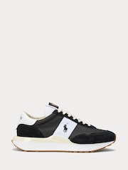 Polo Ralph Lauren Train 89 Suede & Oxford Trainer - Image 3 of 9