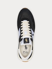 Polo Ralph Lauren Train 89 Suede & Oxford Trainer - Image 7 of 9