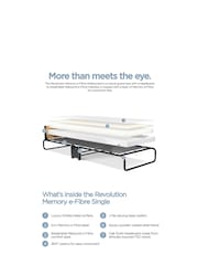 Jay-Be Black Revolution Folding Bed with Rebound e-Fibre Mattress - Image 4 of 5
