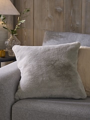 Soft To Touch Plush Faux Fur Cushion - Image 1 of 5