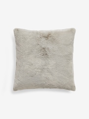 Soft To Touch Plush Faux Fur Cushion - Image 4 of 5